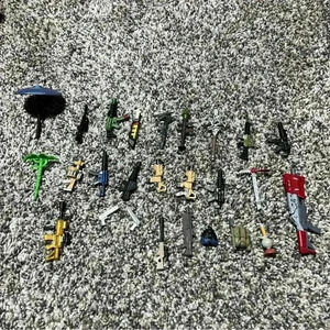 Fortnite Weapon Accessory Backpack Pickaxe Guns Accessories Lot Of 26 Pieces